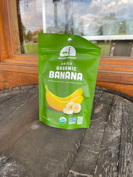 Dried Organic Banana