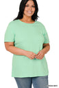 Plus - Short Sleeve Boyfriend Tee - several colors