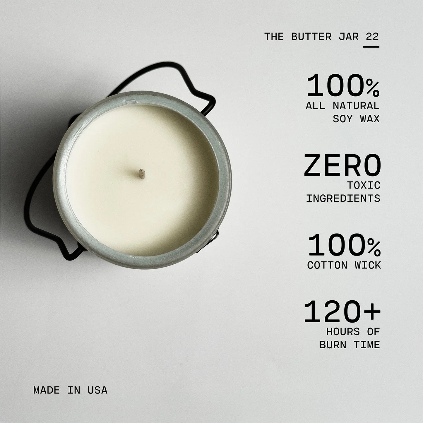 22 oz Butter Jar Candle: Brown Butter Pumpkin