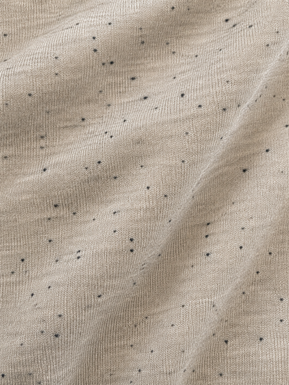 Speckled Taupe Tunic Dress
