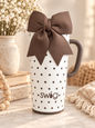 Swig 22 oz Travel Mug - Mocha Dots