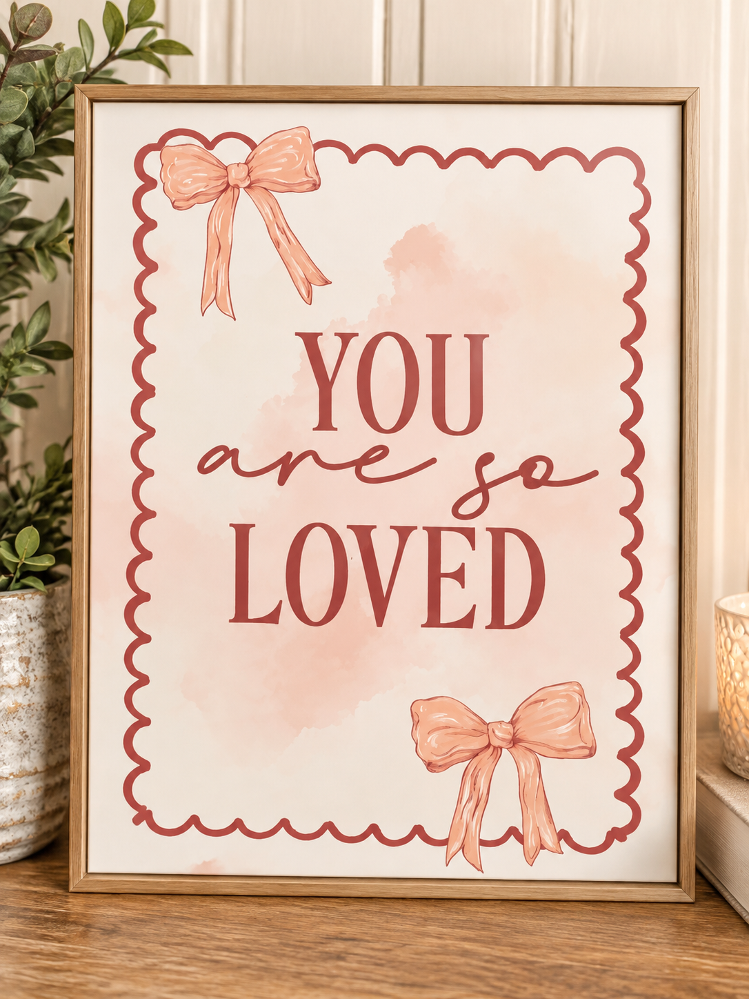 Simply Southern Canvas Wall Art - So Loved