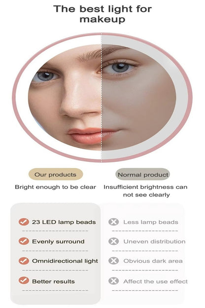 LED Double Sided Mirror - 2 Colors