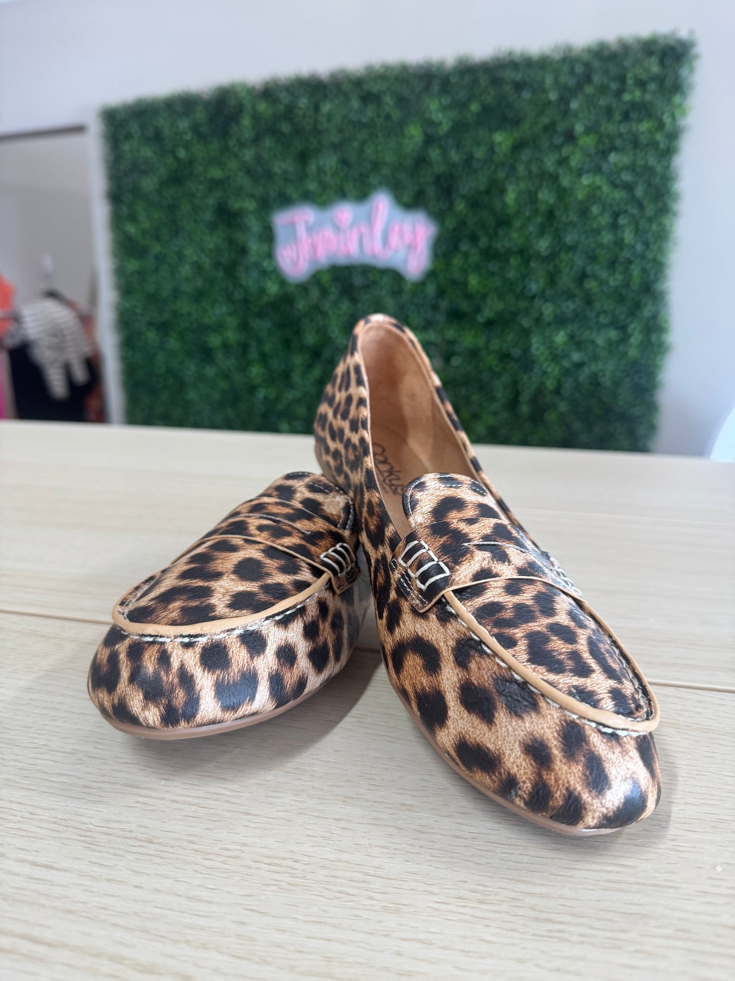 Corkys leopard Don’t Tell shoes