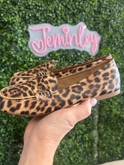 Corkys leopard Don’t Tell shoes