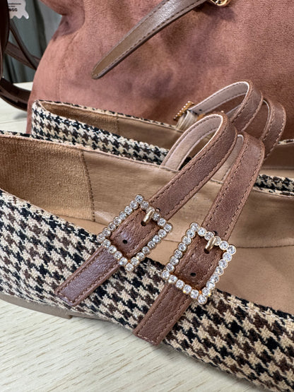 Corkys Own It Houndstooth flats