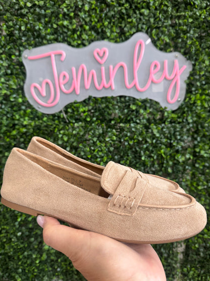 Corkys sand Faux Suede Don’t Tell shoes
