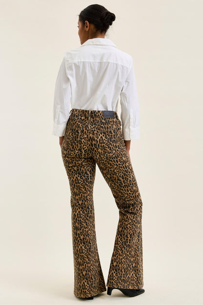 Judy Blue MR Jaqueline Flare in Leopard Luxe Jeans