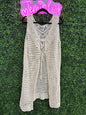 Origami By Vivien One Size Long Crochet Vest