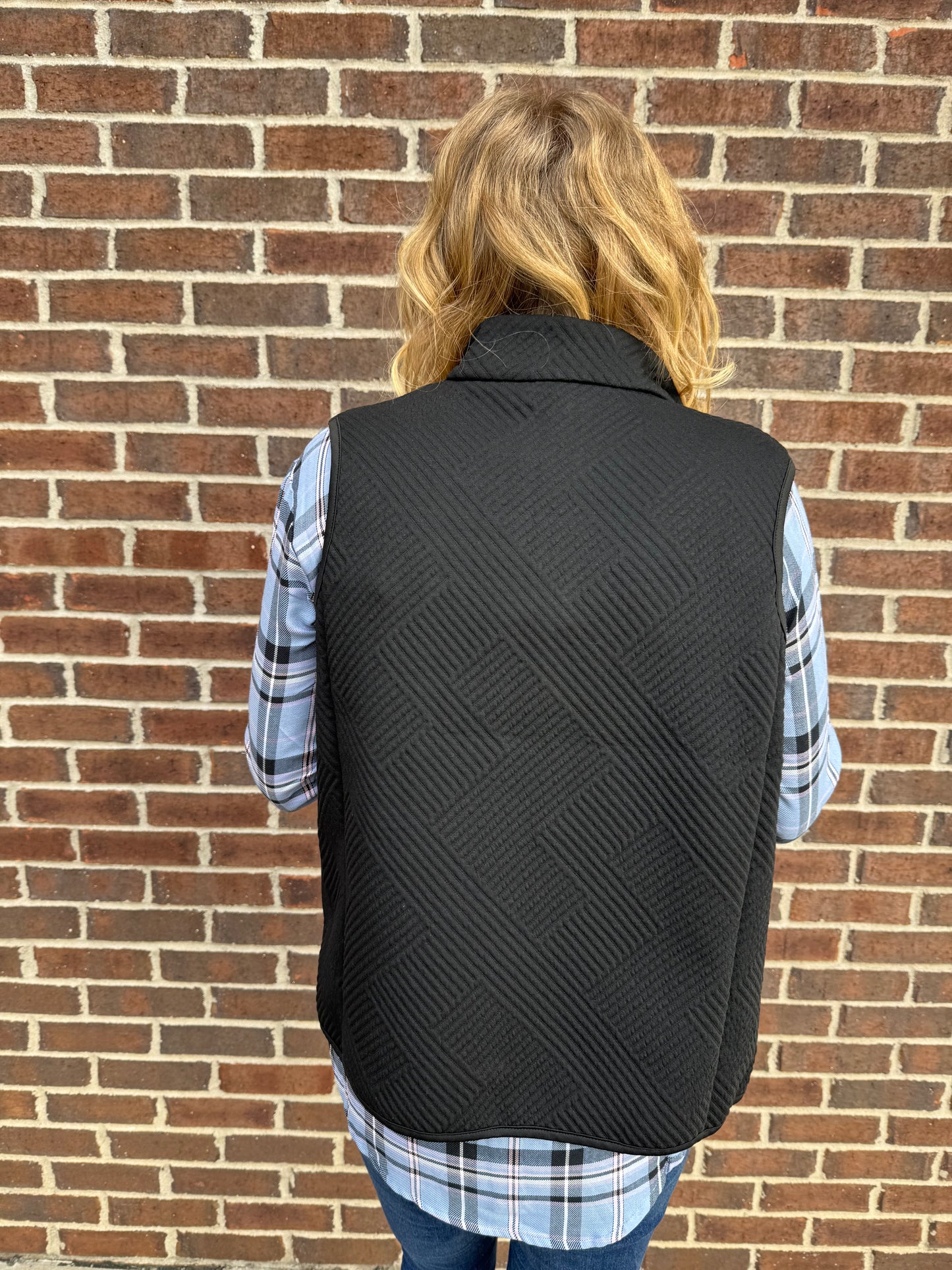 Keren Hart Black Lightweight Vest