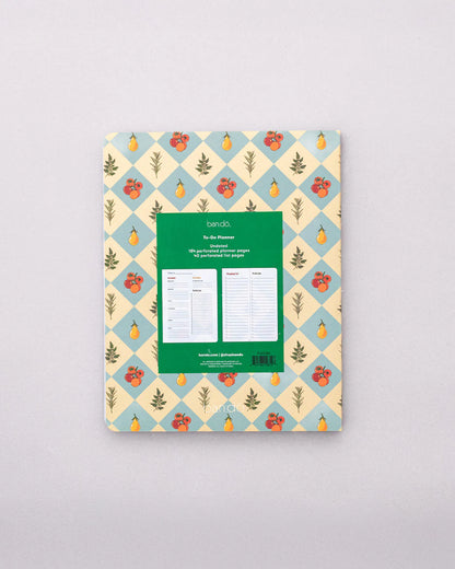 To Do Planner - Garden Checkered - Bando
