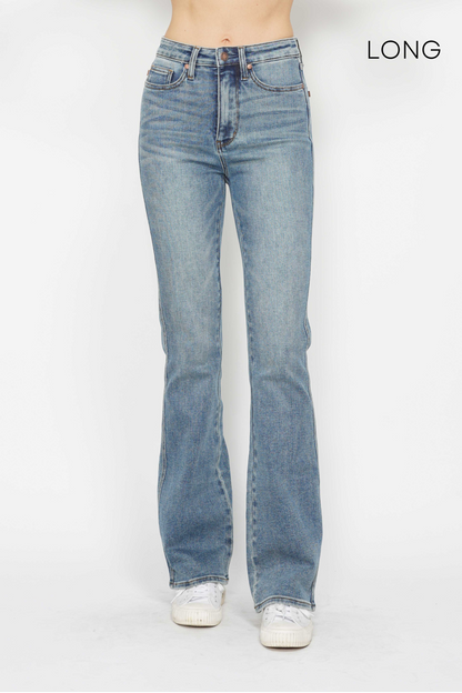 Judy Blue HW Tummy Control Bootcut Jeans - Short, Regular, Long Inseam