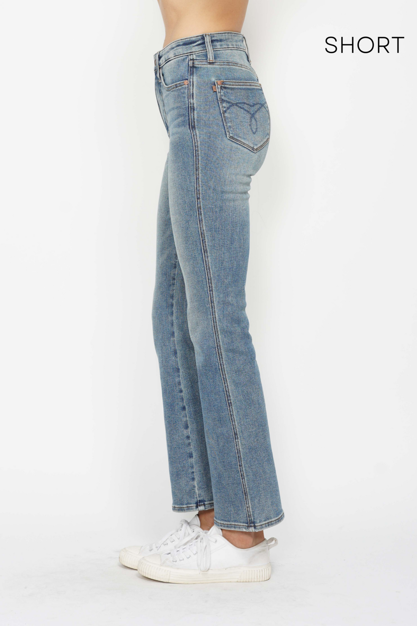 Judy Blue HW Tummy Control Bootcut Jeans - Short, Regular, Long Inseam