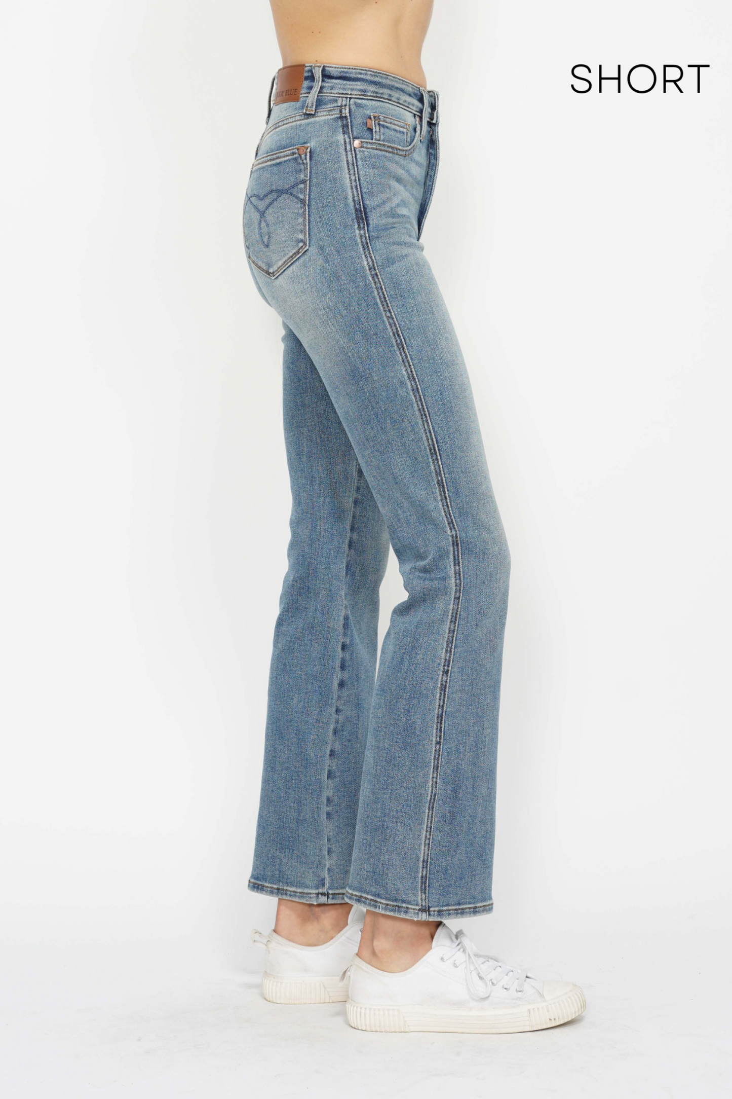 Judy Blue HW Tummy Control Bootcut Jeans - Short, Regular, Long Inseam