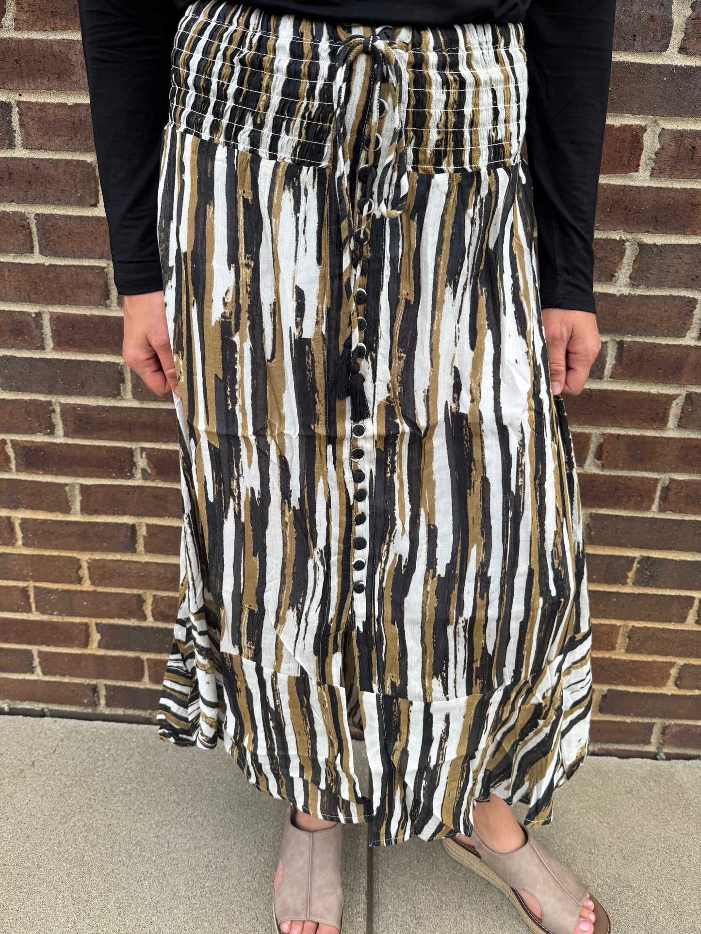 Keren Hart Multicolor Fall Skirt