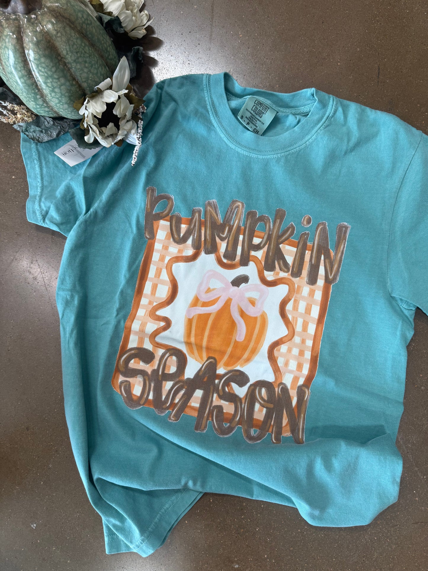 Pumpkin Season Graphic Tee - Comfort Colors