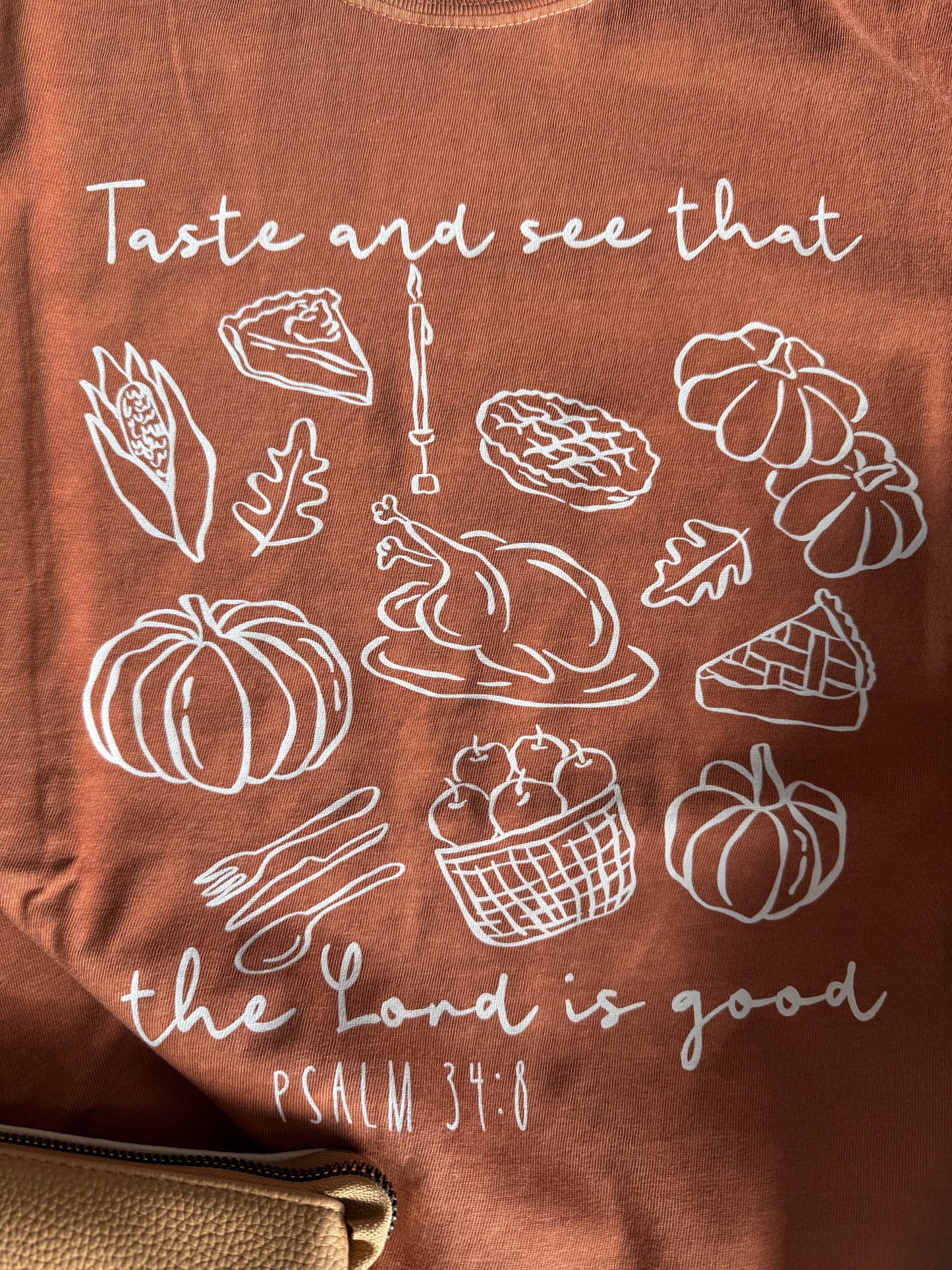 Taste and See that the Lord is Good Graphic Tee - Comfort Colors