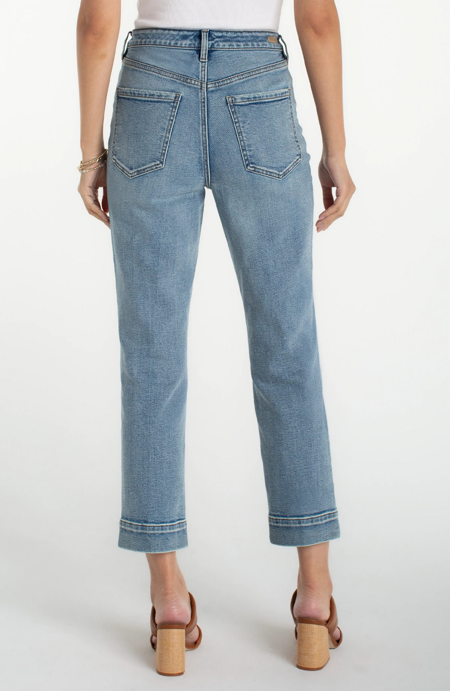 Liverpool relaxed skinny cropped jeans boutique fashion best price Liverpool denim
