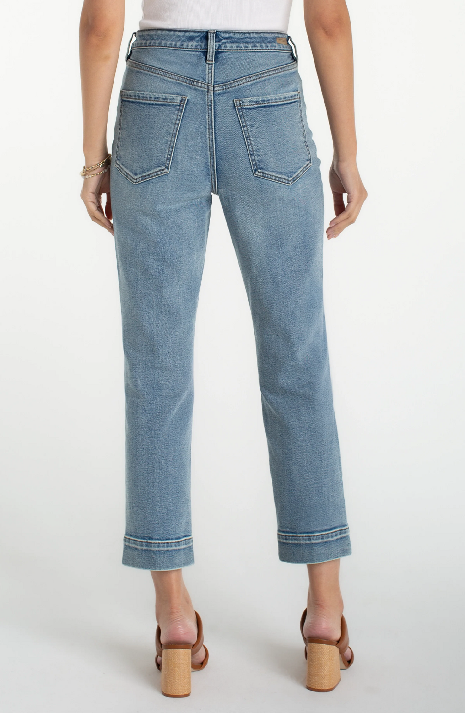 Liverpool relaxed skinny cropped jeans boutique fashion best price Liverpool denim