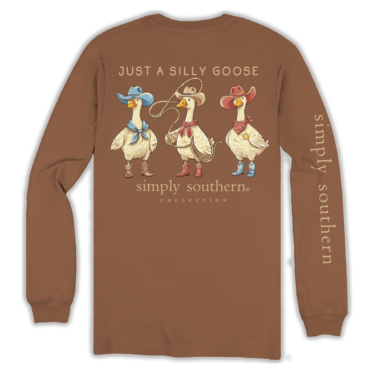 Simply Southern Silly Goose Long Sleeve T-shirt