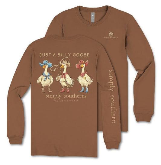 Simply Southern Silly Goose Long Sleeve T-shirt