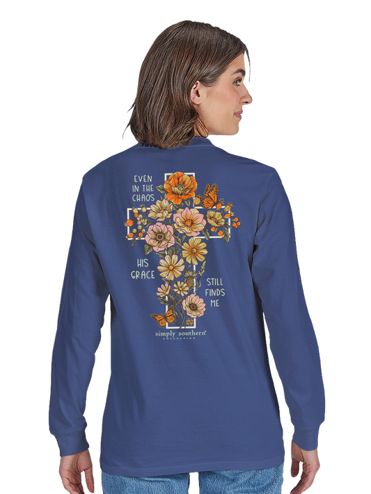Simply Southern His Grace Long Sleeve T-shirt