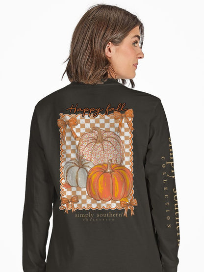Simply Southern Happy Fall Long Sleeve T-shirt