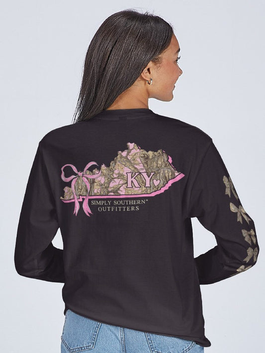 Simply Southern Camo Kentucky T-shirt