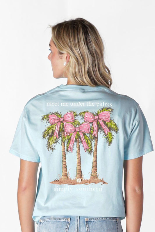 Simply Southern Meet Me Under the Palms Mineral Washed T-shirt