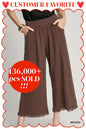 Umgee Linen Blend Elastic Waist Bottoms - 7 colors