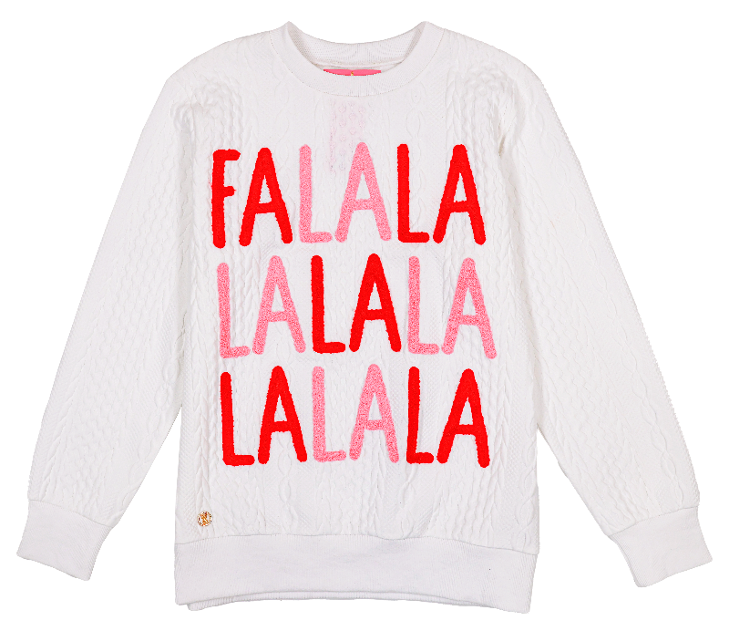 Simply Southern Falalalala Knit Crewneck