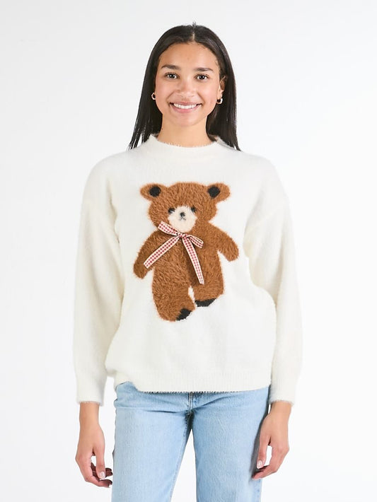 Simply Southern Anastasia Sweater with Bear