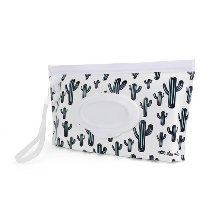 Itzy Ritzy Take & Travel Pouch™ Reusable Wipes Case - Cactus