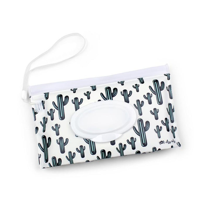 Itzy Ritzy Take & Travel Pouch™ Reusable Wipes Case - Cactus