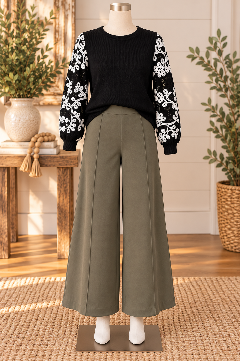 Keren Hart Wide Leg Dress Pants - 3 Colors