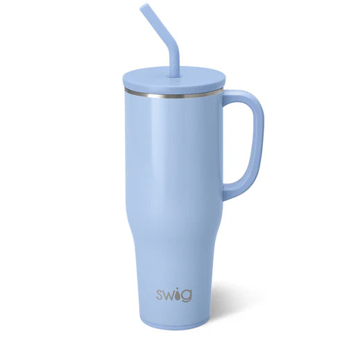 Swig Shimmer Periwinkle Mega Mug 40oz