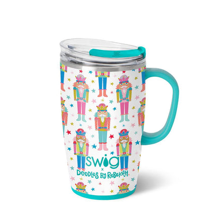 Swig 18 oz Travel Mug - Nutty Holidays