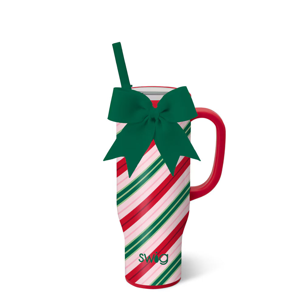 Swig 30 oz Mega Mug - Candy Cane Lane