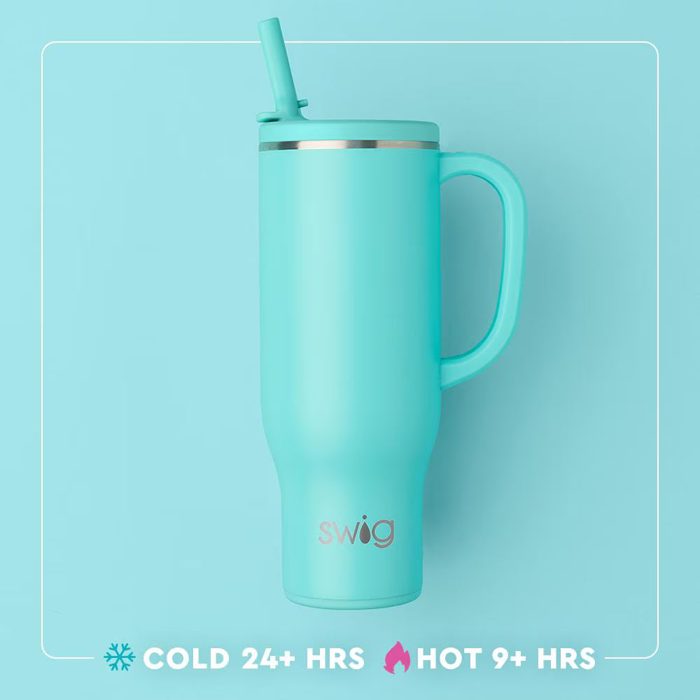 Swig 30 oz Mega Mug - Candy Cane Lane
