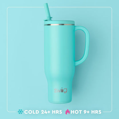 Swig 30 oz Mega Mug - Candy Cane Lane