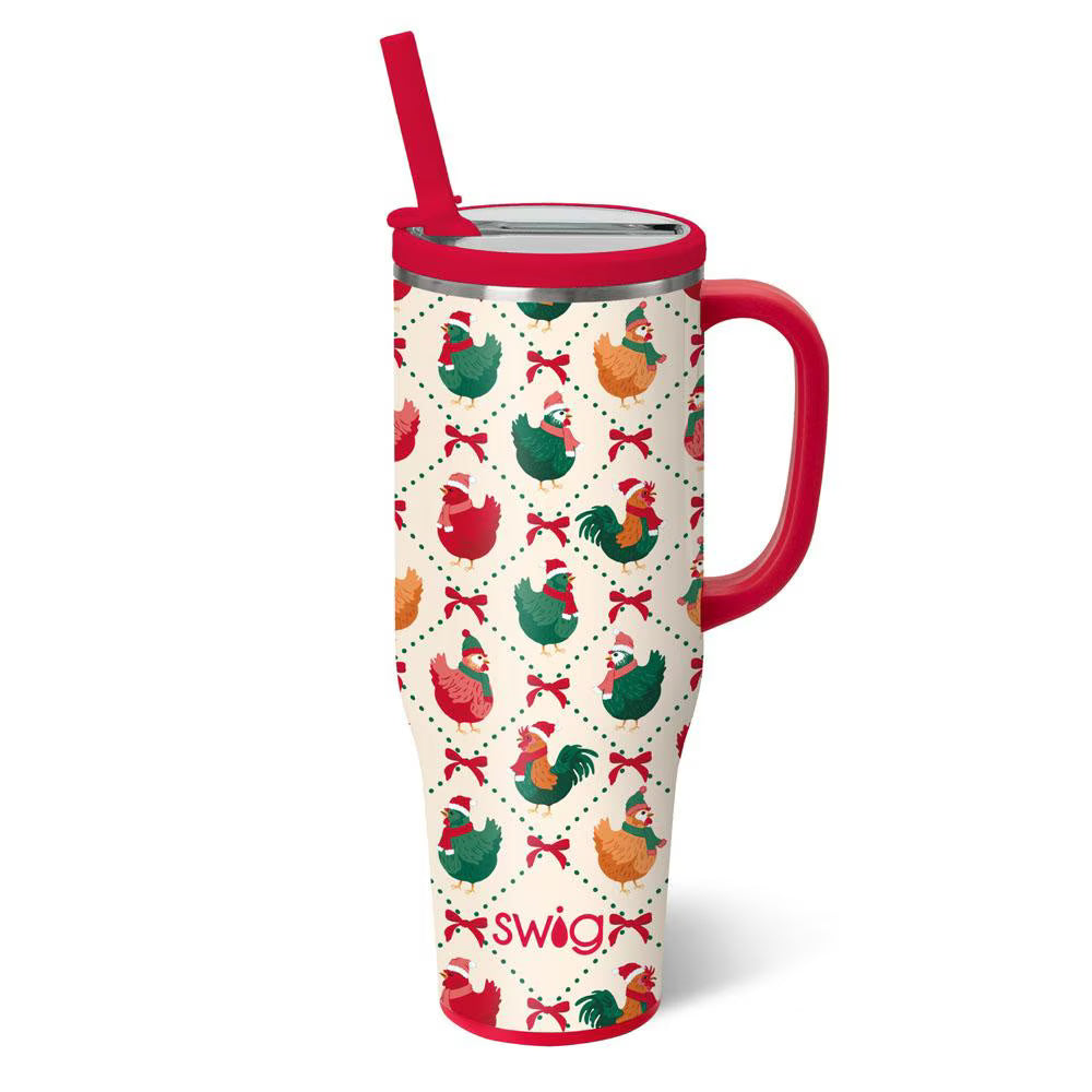 Swig Mega Mug 40 oz - Christmas Coop