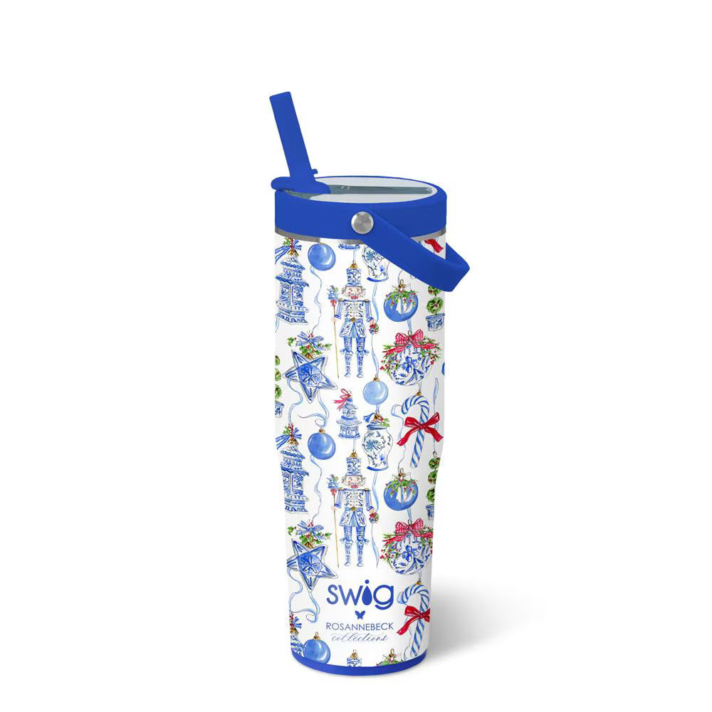 Swig 30 oz To-Go Leakproof Tumbler - Chinoiserie Ornaments