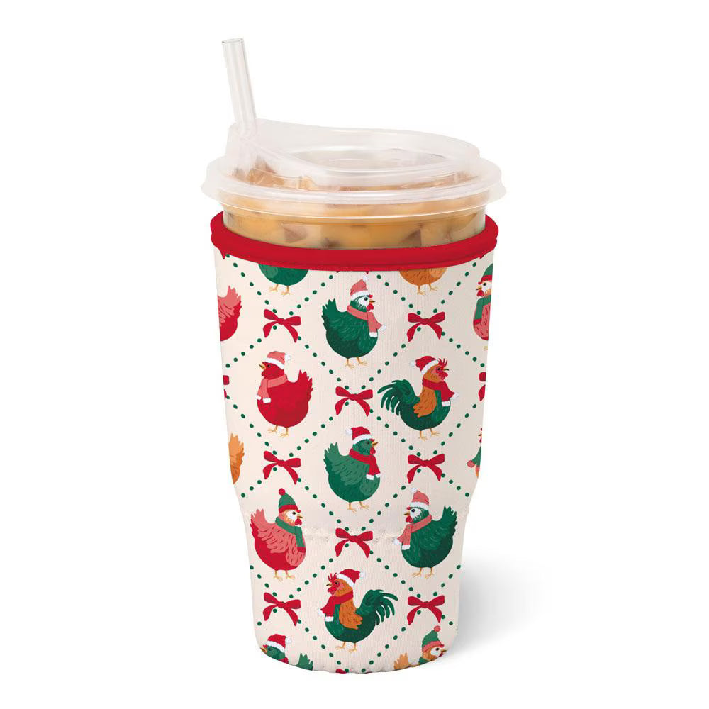 Swig Christmas Coop Iced Cup Coolie - Large