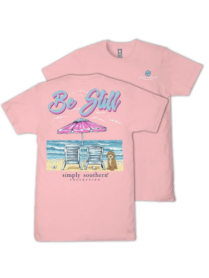 Simply Southern Be Still Rose T-shirt