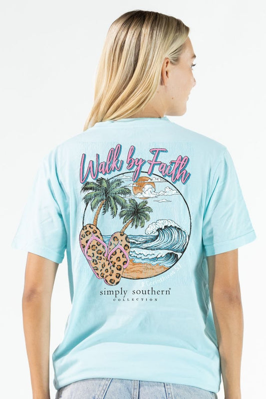 Simply Southern Walk By Faith T-shirt