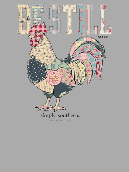 Simply Southern Be Still Rooster T-shirt