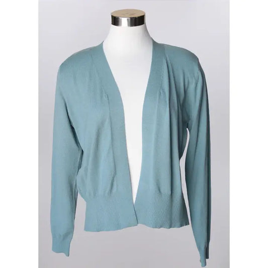 Keren Hart Button Back Detail Cardigan - Surf