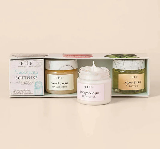 FarmHouse Fresh Sweeping Softness 3-Step Body Sampler