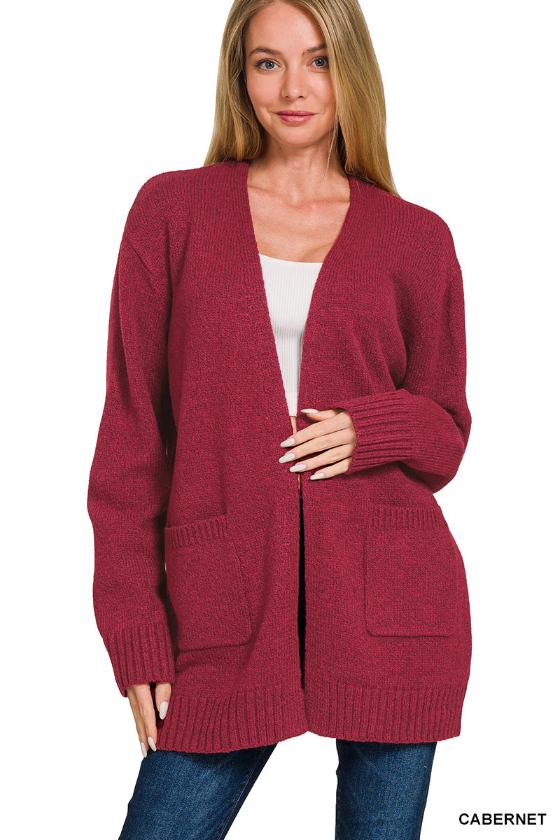 Zenana Sweater Cardigan - Small - 2X 6 Colors