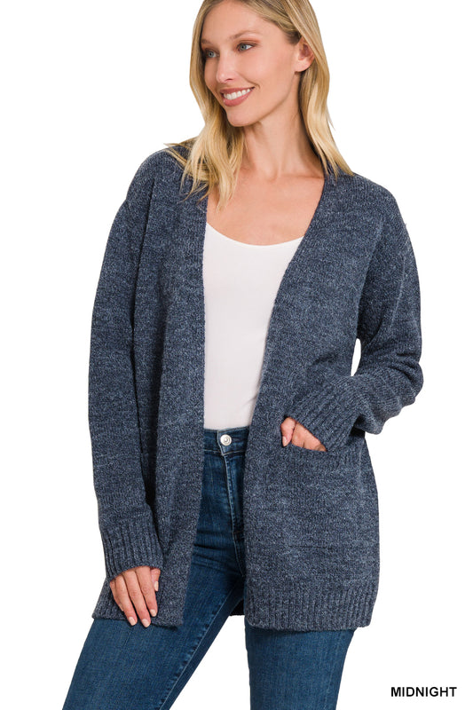 Zenana Sweater Cardigan - Small - 2X 6 Colors